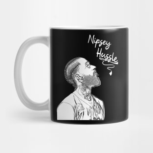 nipsey hussle | minimalism in white Mug